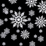 50 Pieces Christmas White Ornaments Plastic Snowflakes Hanging Craf.... Fixed Price $16.33.