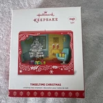 2017 Hallmark Keepsake Ornament Tinseltime Christmas Unopened Tree Scene. Fixed Price $49.99.