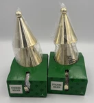 Walgreens Gold Tree Christmas Stocking Holder Mantel Cor 2 Pack Bundle. Fixed Price $20.69.