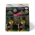Gemmy Light Show Projection Star Spinner (pack Of 2) Green Orange (ggo). Fixed Price $30.00.