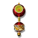 Vintage Christopher Radko Royal Diadem Glass Christmas Ornament 1988 Rare Red. Fixed Price $299.99.