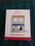 Hallmark Keepsake Ornament Korners Pet Shop 2015. Fixed Price $18.00.