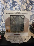 Gemmy Led Light Show Starburst Christmas Tree Topper Kaleidoscope. Fixed Price $35.95.