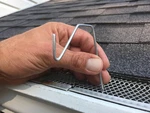50 Count Christmas Hook Gutters With Perforated Mesh Leaf Guard. Fixed Price $17.00.