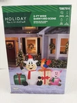 6 X 4 Barnyard Cow Pig Rooster Christmas Airblown Lighted Inflatable Animals. Fixed Price $49.95.