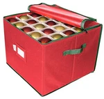 Propik Large Christmas Ornament Storage Box, Organizer Holds Up 75 Xmas. Fixed Price $25.39.