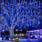 Christmas Lights Outdoors, 32 Tubes(equivalent To 4 Sets Of 8-TUBES) Meteor S.... Fixed Price $63.89.