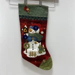 Dan Dee Collector Choice Christmas Stocking Snowman Birdhouse Cardinal Plaid. Fixed Price $12.74.