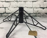 17" Artificial Christmas Tree Base Stand Leg Folding Green Metal For 4.5. Fixed Price $11.39.