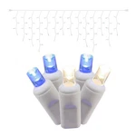Vickerman 9' Color Box Angle Led Icicle Christmas Light Set In Blue/white. Fixed Price $28.71.