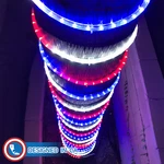 Russell Decor Led Rope Lights 10-200FT Red White Blue Patriots Independence Day. Fixed Price $139.99.