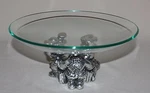 Tumbling Santa Claus With 11" Glass Bowl 1996 Christmas Original Box. Fixed Price $14.95.