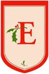 Evergreen Monogram Letter Estate Flag 28X44 Cream Red Holly Applique Christmas. Fixed Price $22.95.