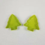 Celebrate It Mini Green Christmas Tree Candy/nut Dish Set. Fixed Price $20.00.