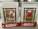 Nos Hallmark Music Shopper& Toy Town Sound&motion Linkables Santa&snowman. Fixed Price $35.00.