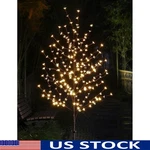 Decorative Cherry Blossom Tree W/ 208 Led Lights All Seasons Indoor Outdoor New. Fixed Price $133.76.