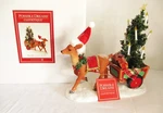 Dept 56 Possible Dreams Clothtique Santa's Reindeer Lighting The Way #6010203. Fixed Price $47.00.