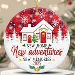 New Home Christmas Ornament 2025 - House Warming Gifts Ideas. Fixed Price $13.99.
