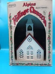Vintage Lighted Alpine Village Church Antique Christmas Display Decor Electric. Fixed Price $34.99.
