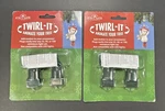 Kurt S. Adler Twirl-it Animate Your Tree Adds Motion To Ornaments 2 Packs. Fixed Price $15.99.