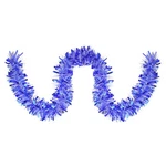 Northlight 50' Festive Blue White Christmas Hanukkah Tinsel Garland - 6 Ply. Fixed Price $19.49.