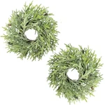 Auldhome Design Artificial Christmas Wreaths (2-PACK, 14-INCH); Evergreen Flo.... Fixed Price $41.91.