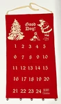 Primitives By Kathy Fabric Felt Good Dog Christmas Advent Calendar. Fixed Price $19.99.