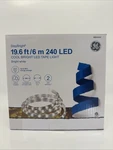 Ge Staybright 240-LIGHT 19.6-FT Cool White Integrated Led Christmas Tape Lights. Fixed Price $26.95.
