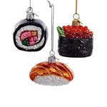 Sushi Rolls Premium Glass Hanging Ornaments Noble Gems Designed Kurt S. Alder. Fixed Price $7.99.