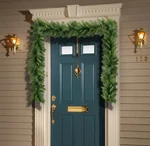 National Tree Company 9 Ft X 10 Green Christmas Garland Indoor Outdoor Decor.. Fixed Price $39.99.
