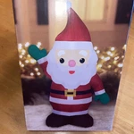 Nib 4 Holiday Time Airblown Christmas Inflatable Santa Claus Lights. Fixed Price $19.99.