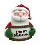 Santa Claus "i Love My Grandma" Light Up Ornament Spoontiques New. A2. Fixed Price $6.88.
