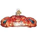 Old World Christmas Blown Glass Ornament For Tree, King Crab. Fixed Price $12.81.