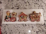 Fitz Foyd Candy Lane 3 Piece Train Set. Fixed Price $70.00.