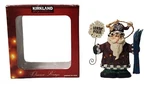 Kirkland North Pole Skiing Glittering Santa Christmas Holiday Tree Ornament. Fixed Price $9.74.