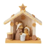 Enesco Tails W/ Heart Christmas Knitivity Holy Family Figurine Set 4.33". Fixed Price $79.80.