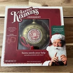 Santas Kindness Christmas Ornament Interactive Qr Code Includes Writing Journal. Fixed Price $18.99.