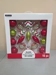 Ashland 19 Pcs / Set Christmas Glass Ornament Decoration Collection New. Fixed Price $24.99.