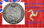 Isle Of Man Coin Bag Pounds X10 2023 Nativity Kirk Xmas Christmas. Fixed Price $85.90.