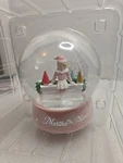 Martha Stewart Snow Globe Christmas - On The Mantel Decor, F.... Fixed Price $14.99.