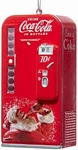 Kurt Adler Coca-cola Vending Machine With Santa Ornament. Fixed Price $13.99.