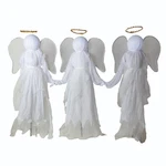 Piece Set 43" Led Floating Angel Christmas Yard Stake Outdoor Holiday Decor. Fixed Price $87.31.