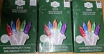 Lot Of Boxes 300-COUNT Multicolor Led Mini Christmas Lights, White Wire, 61.3'. Fixed Price $55.99.