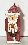 Decorative Christmas Candle. The Cellar. Santa, Macys. Fixed Price $14.52.