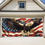 Anna Queen American Flag Garage Door Banner 6X13FT, Bald Eagle Usa Garag.... Fixed Price $55.19.