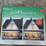 Chelsea Home Imports Light Flurries Falling White Snow Christmas Projector. Fixed Price $40.00.