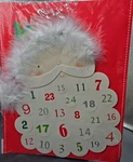 Meri Santa Mailable Christmas Advent Calendar Holiday 2008 Unique. Fixed Price $18.99.