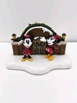 Nicholas Square Mickey And Minnies Gate Disney Christmas Village New. Fixed Price $23.95.
