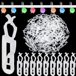 Blulu 150 Pcs Christmas Light Clips Hooks, Outdoor Universal Gutter And Clear. Fixed Price $33.99.