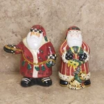 Debbie Mumm Santa's Spirit Christmas Salt & Pepper Shakers Sakura Oneida 5. Fixed Price $16.00.